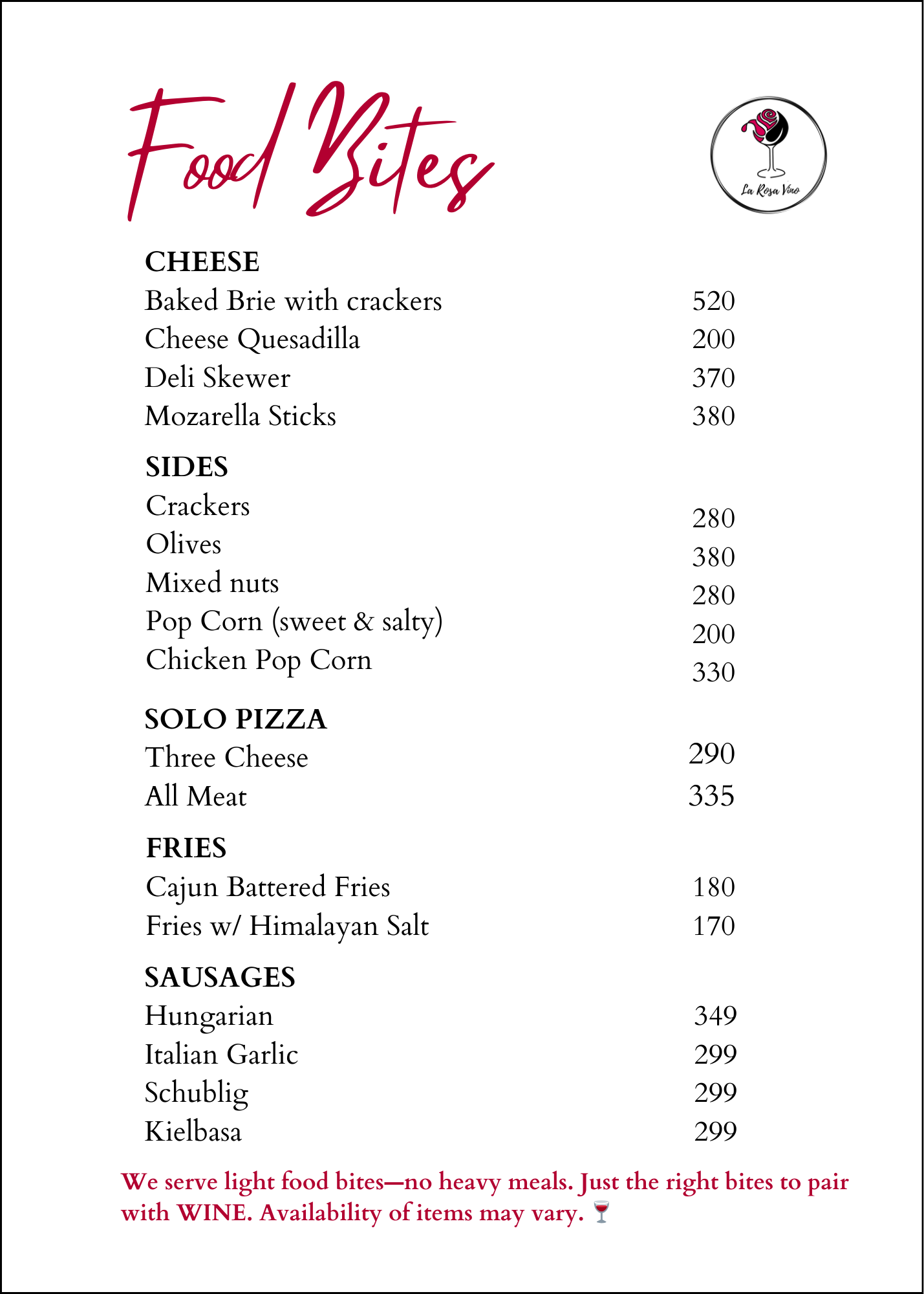 wine and food bites in quezon city